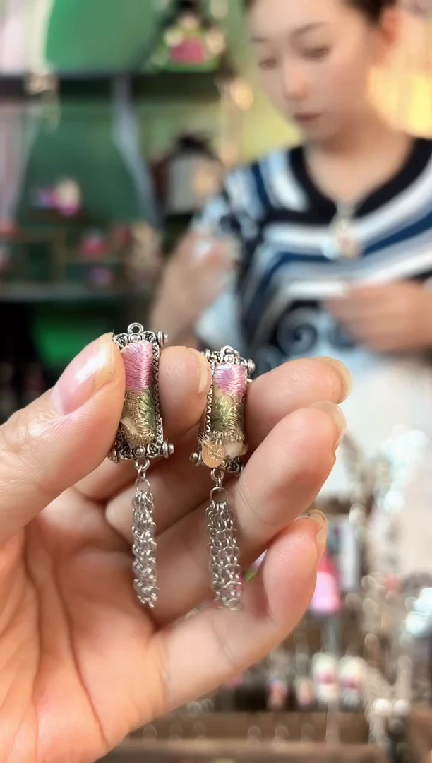 织绣橘*彩云南阁非遗老绣550