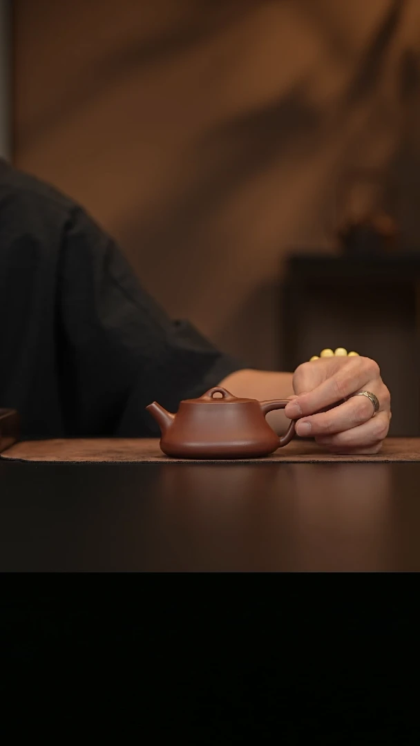允禾斋  紫砂壶  柱瓢
