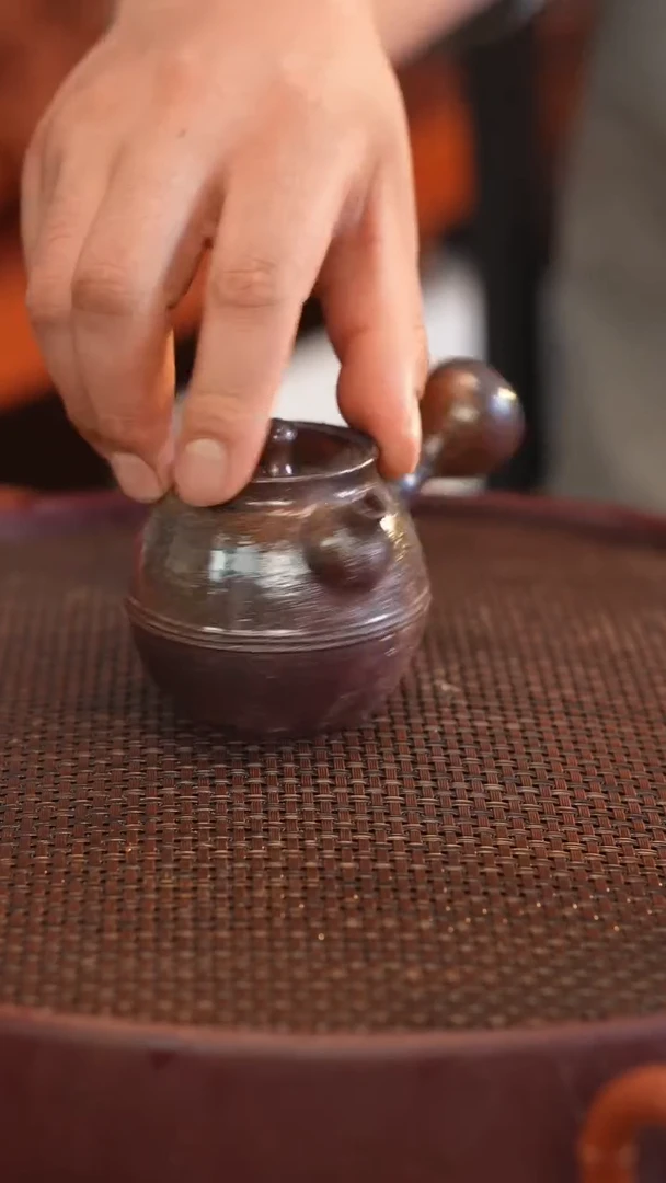 茶壶紫砂原矿手工制作16
