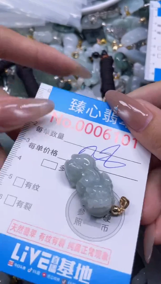 颈饰未镶嵌翡翠6101