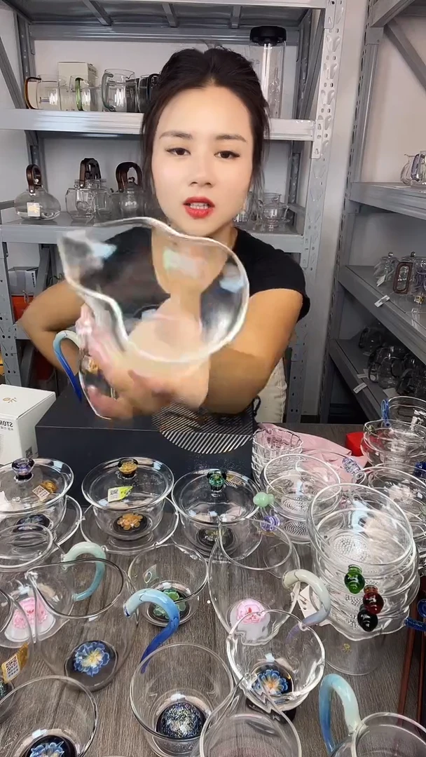 手工艺品玻璃禾器 福珑公道杯