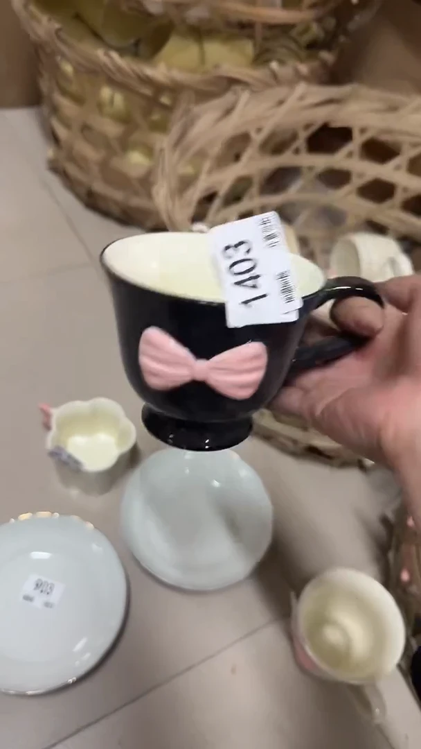 陶瓷手柄款微瑕四单包邮1403