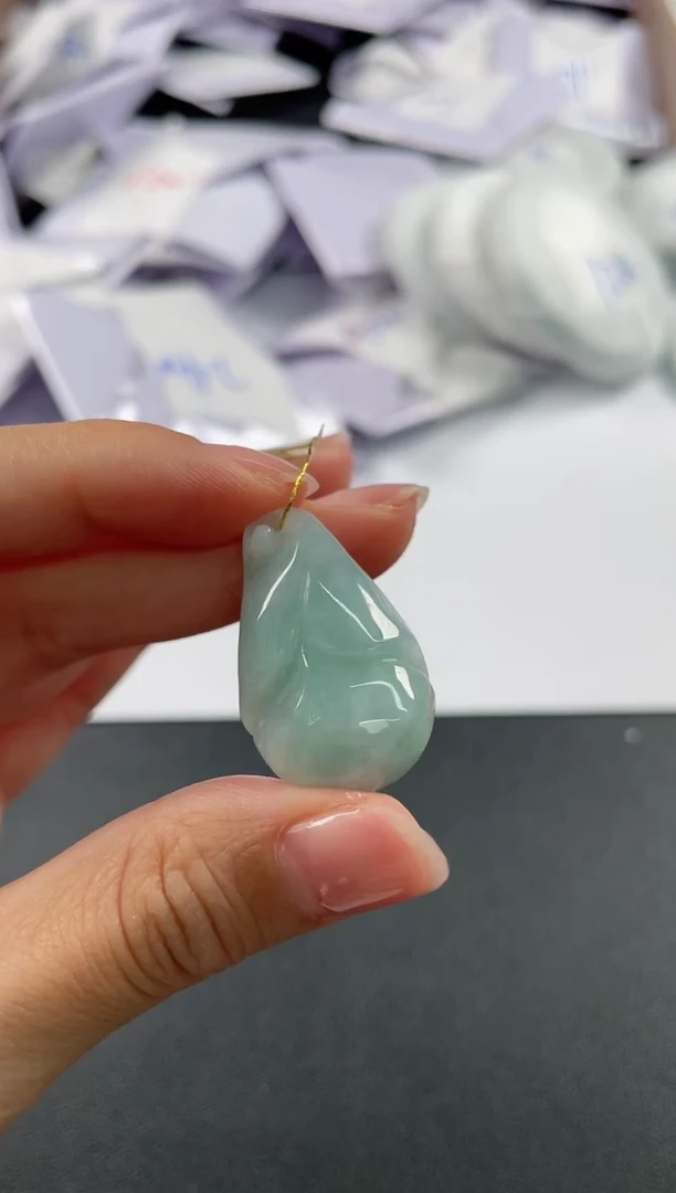 颈饰未镶嵌翡翠1293 玉兰花