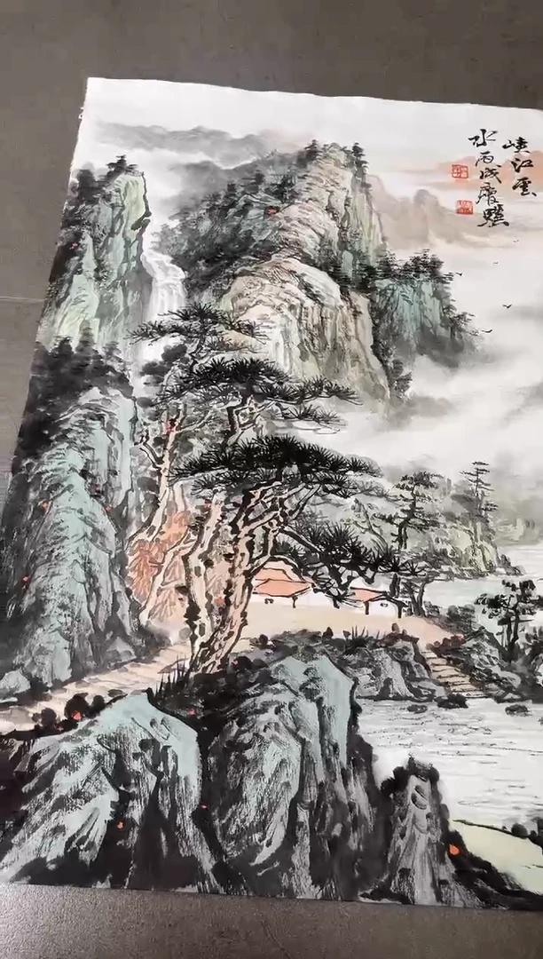 绘画韩江书画-石老师