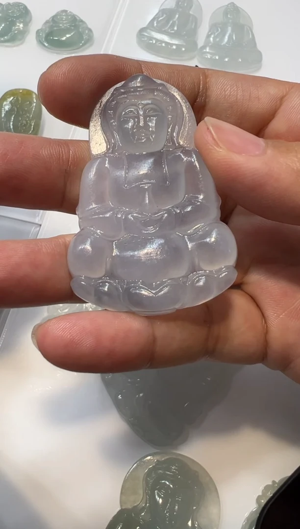 未镶嵌定制翡翠观音