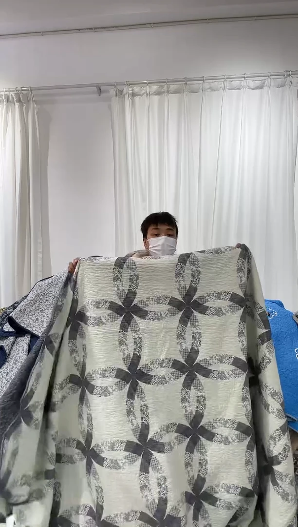 棉260*290单面纯棉床盖82号微瑕