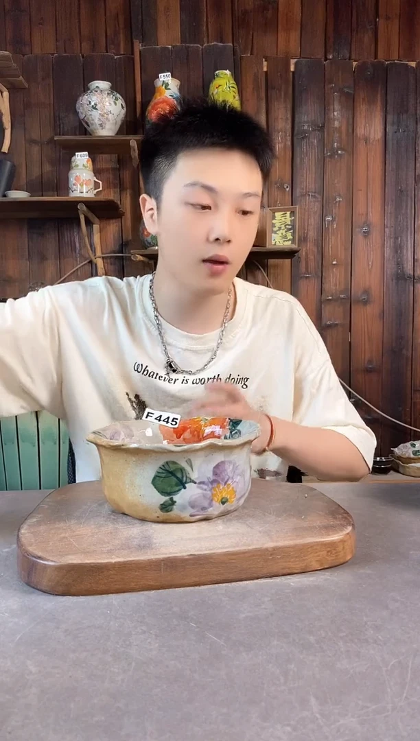 碗445，手工手作，超值陶瓷