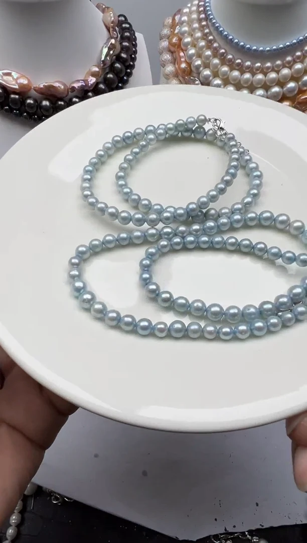 【闪购商品】淡水珍珠颈饰未镶嵌1