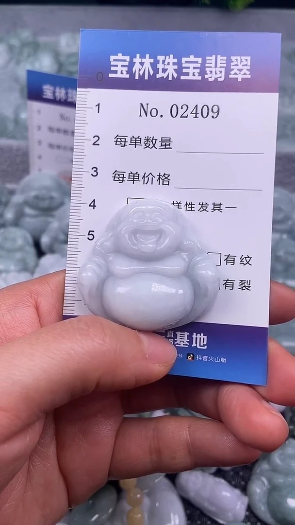 颈饰未镶嵌翡翠天然缅甸翡翠2409