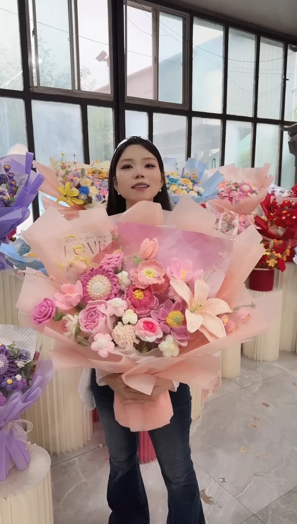 非遗手工定制花束，孤品清仓！！