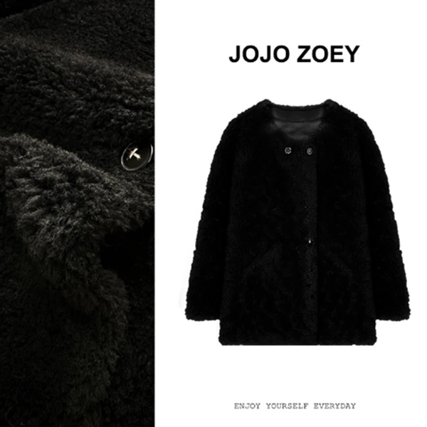 JOJO ZOEY【清仓NO退换】~奶fufu 羊羔毛绒外套女wt-3042