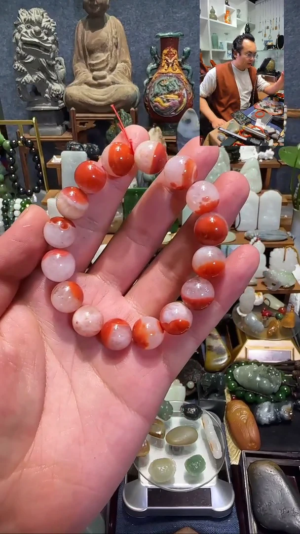 【闪购商品】南红玛瑙颈饰未镶嵌15