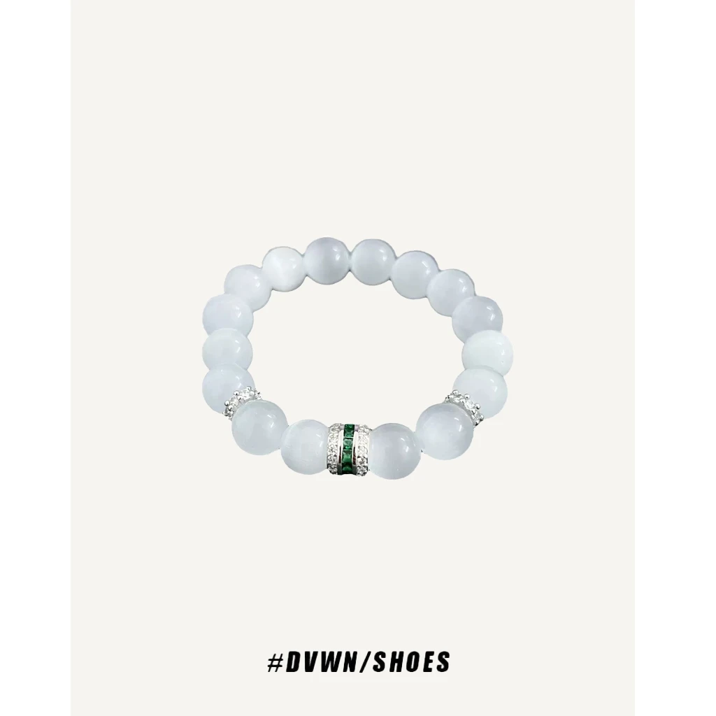 铜合金手链 【串珠系列】新中式招财月光手链精