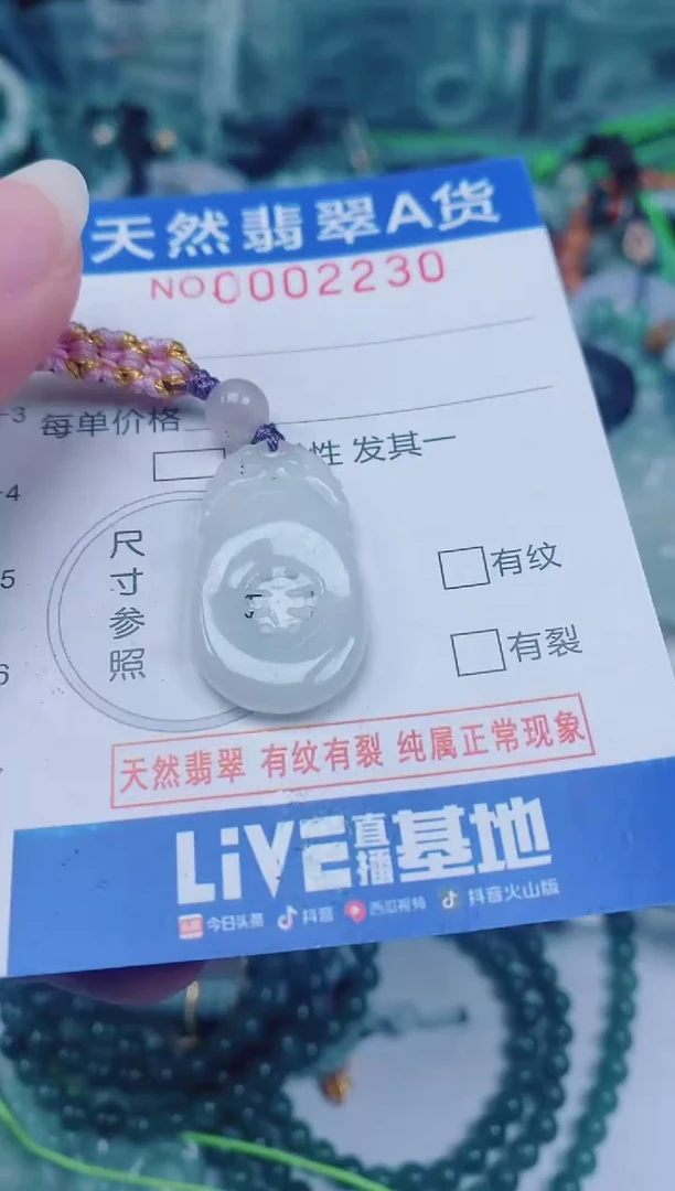 颈饰未镶嵌翡翠00002230