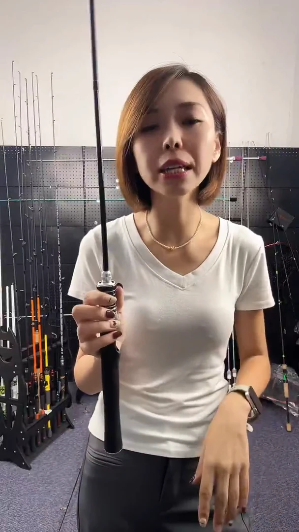 碳素（瑕疵杆没有售后 介意勿拍）黑色6号1.98直柄