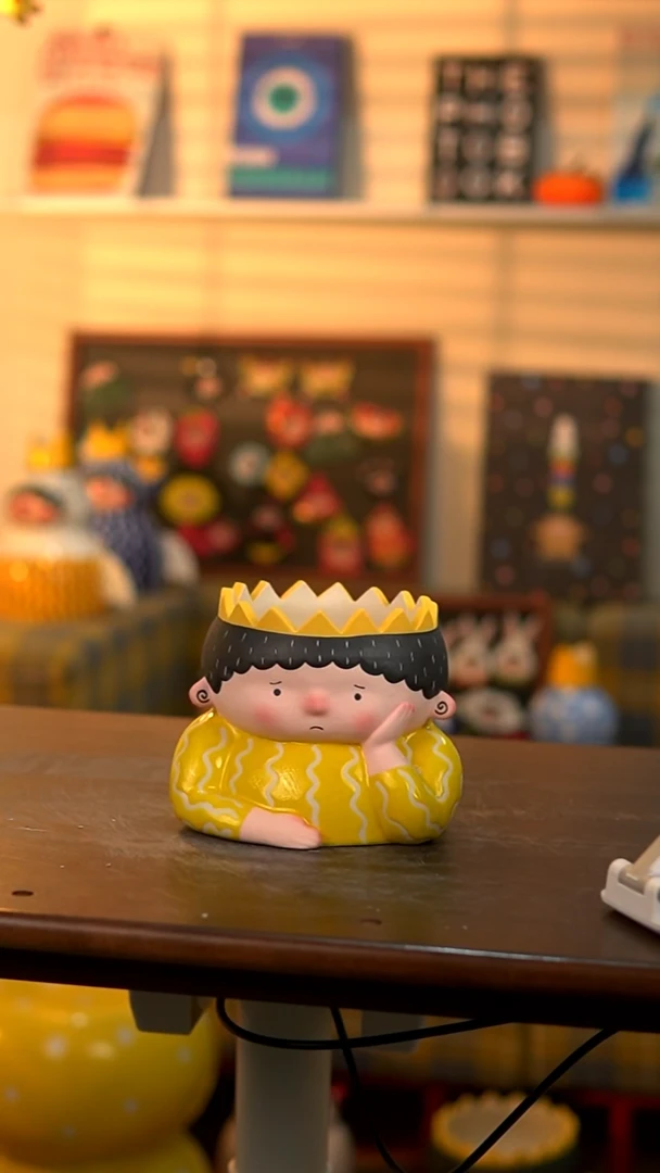 .286喜上陶社中号花盆