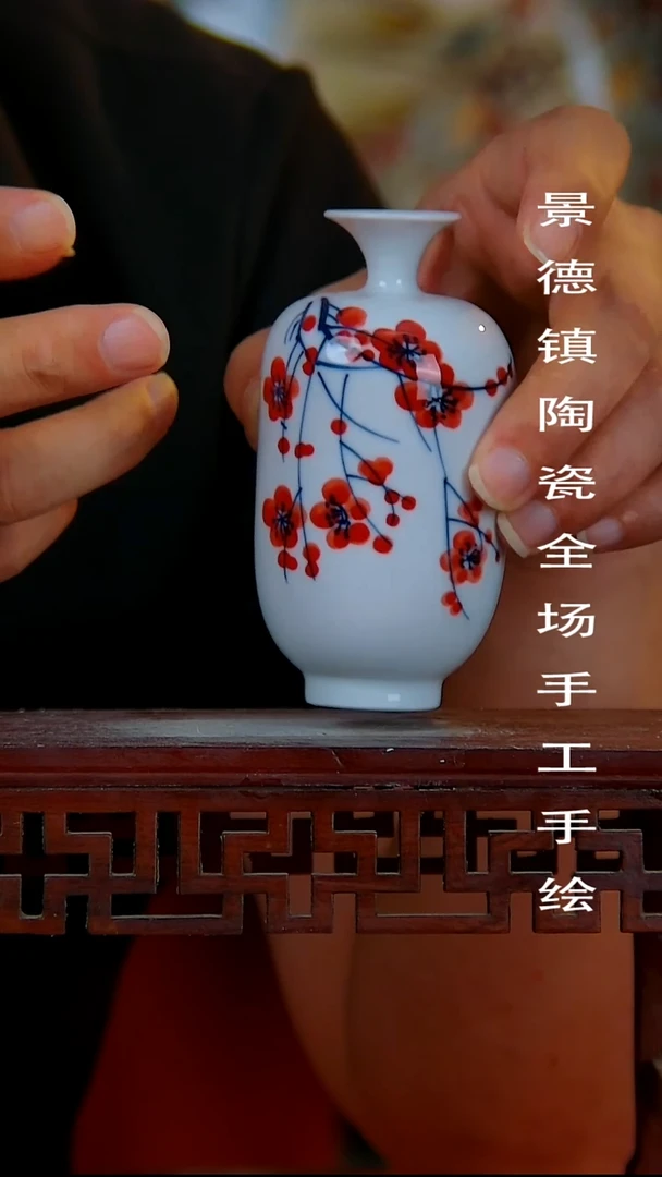 摆件景德镇陶瓷 全场手工手绘