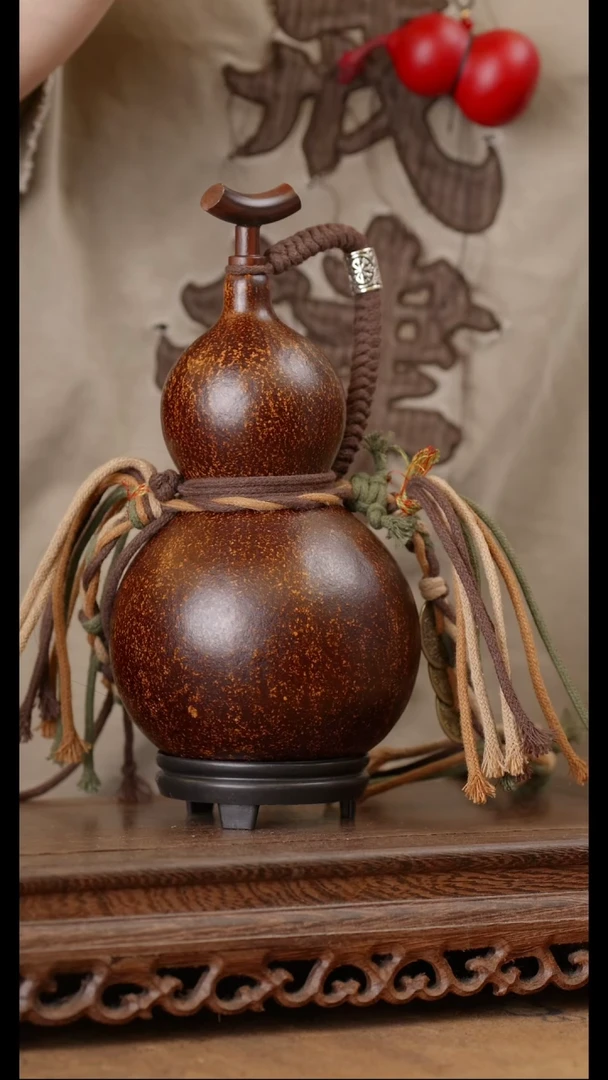 109号精品天然大漆酒葫芦一物一拍~
