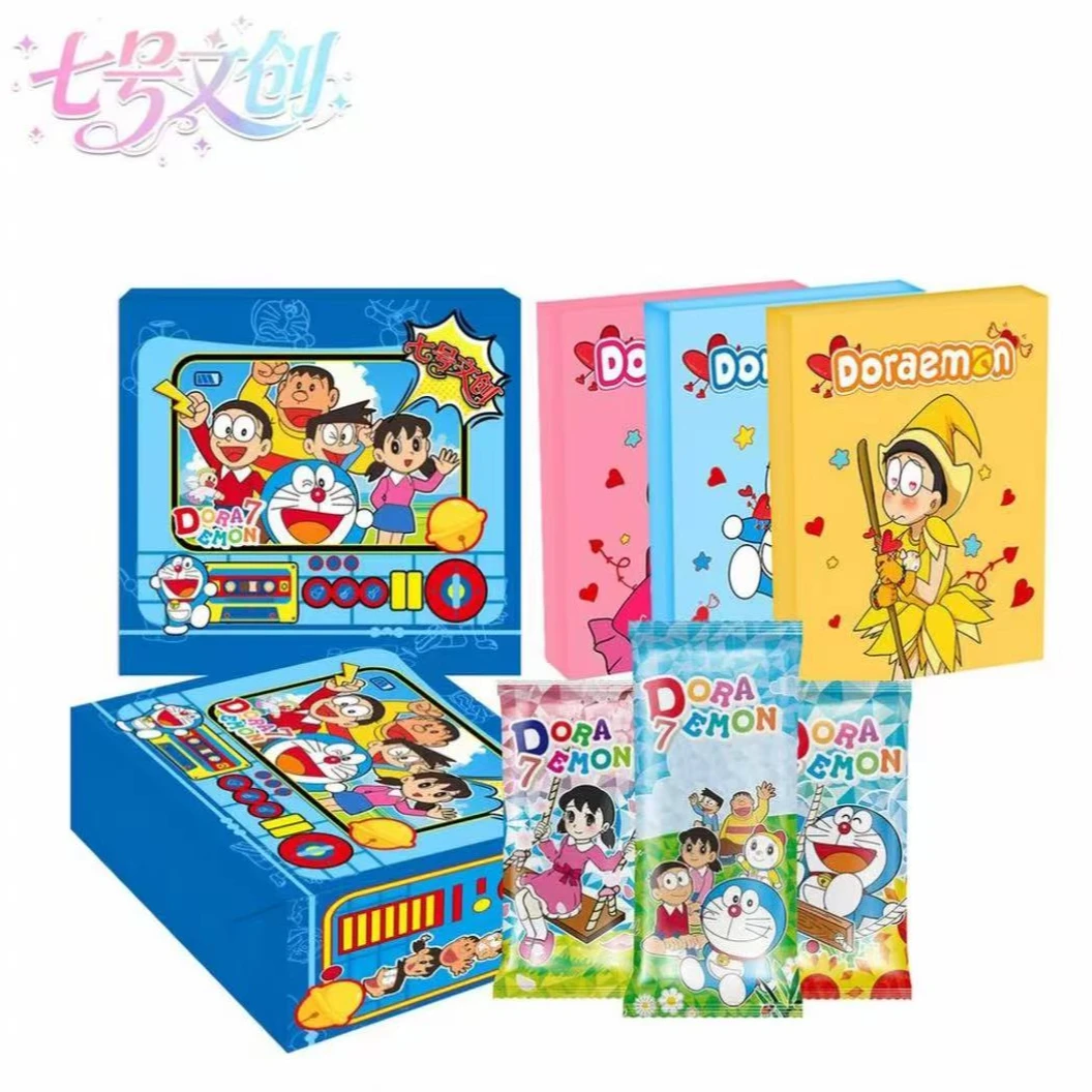 【抓CP】《七号文创x哆啦A梦》 国卡二创收藏卡牌盲盒(代拆)