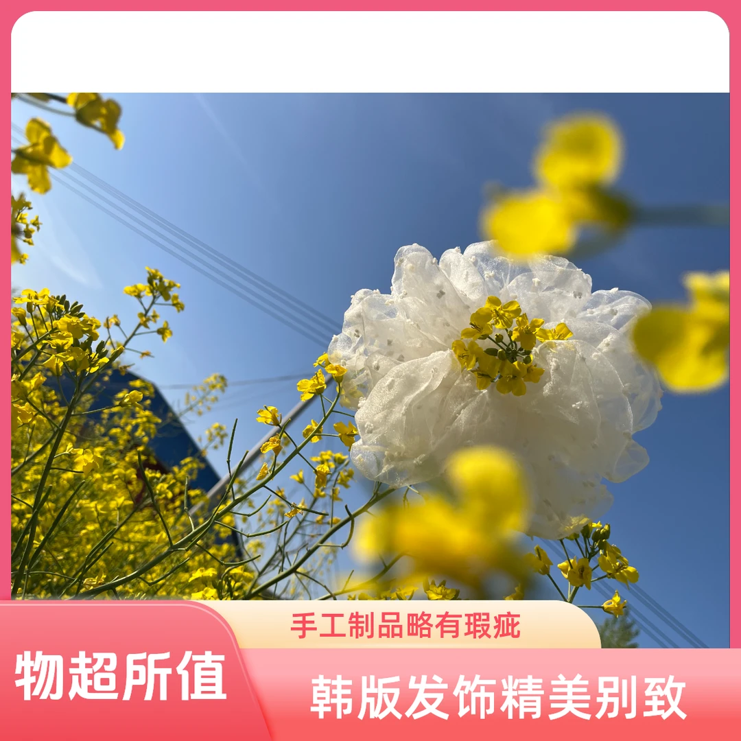 米拉家韩版百搭日韩发饰（凑满9.9飞 ）【手工制品，默认微瑕NO售后】