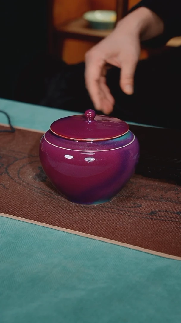 【闪购商品】10-1鸡心茶仓（宋钧点斑 简包）