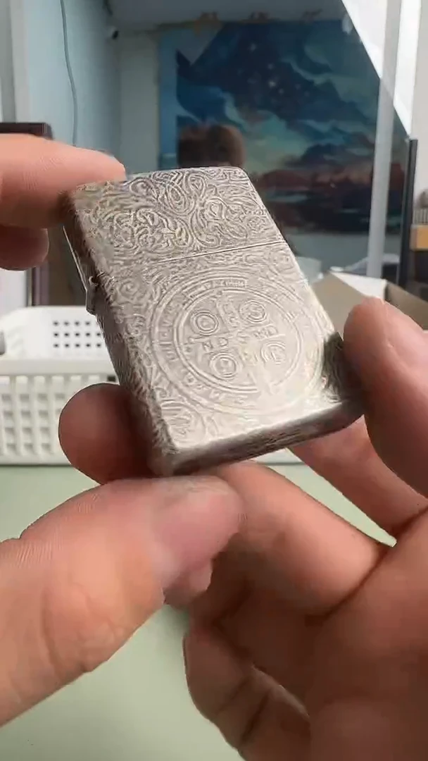 铜zippo打火机康斯坦丁