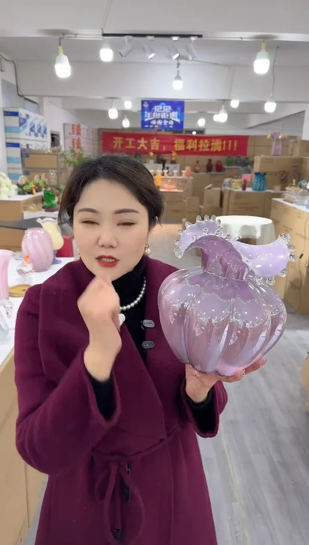 【闪购商品】琉璃泰新花器G-22晚