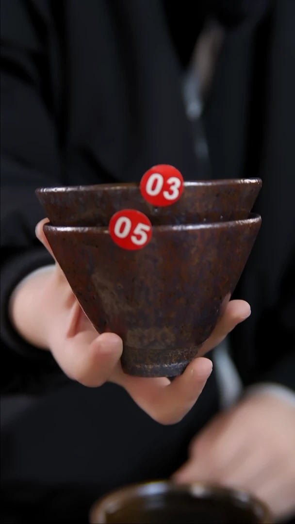 【闪购商品】紫金色主人杯原矿釉