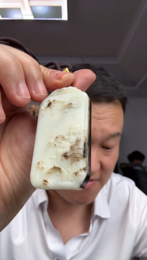 颈饰未镶嵌和田玉拍一发一多样性发货