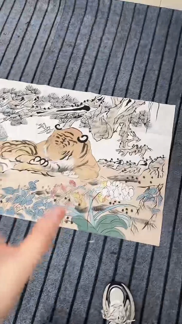 精品国画人物作品