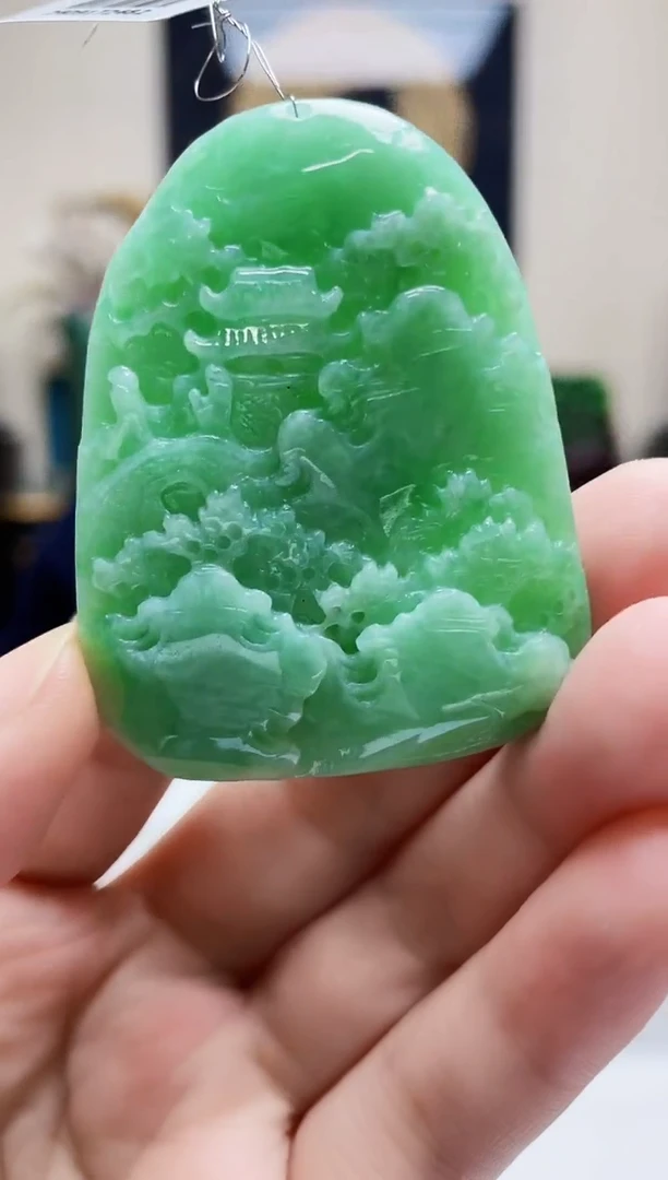 未镶嵌定制翡翠吊坠21