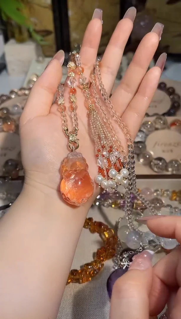 水晶摆件未镶嵌孤品diy设计