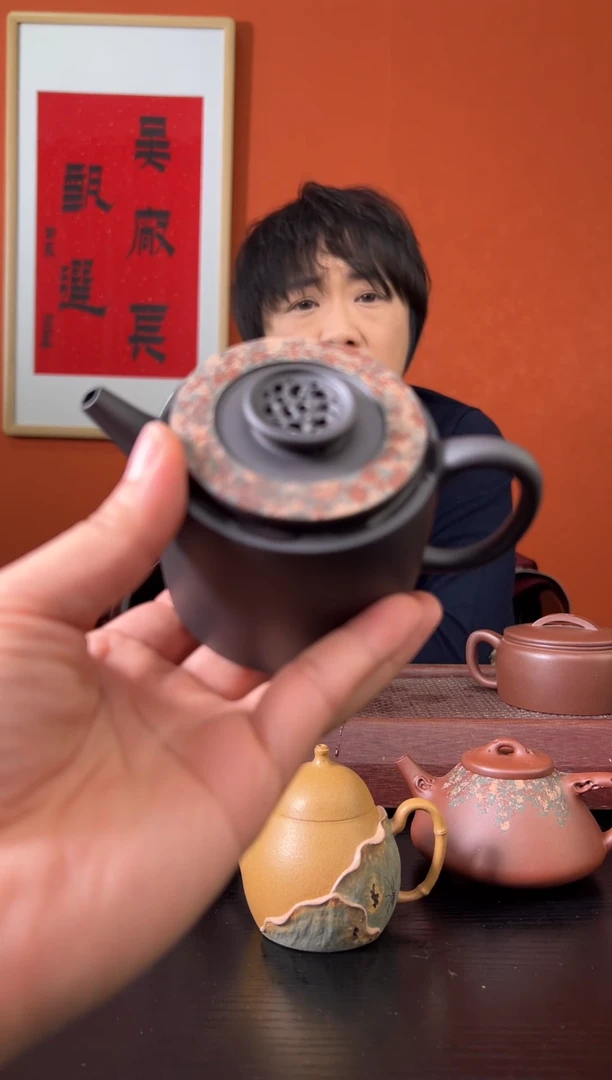 茶壶紫砂马**燕黑料 粉浆 巨轮