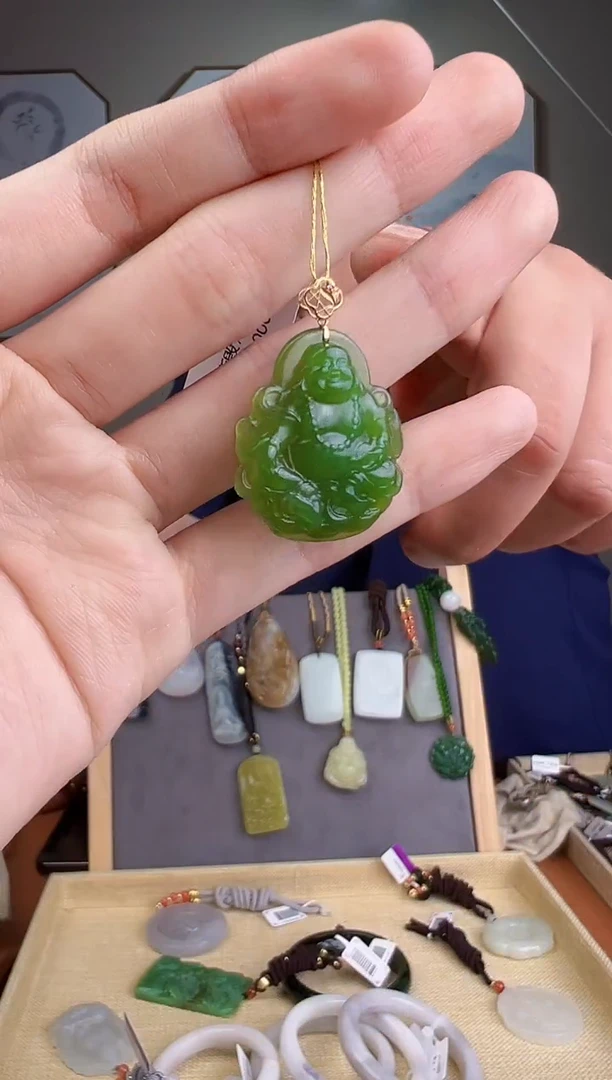 颈饰未镶嵌和田玉多样性发货 拍一单发一个