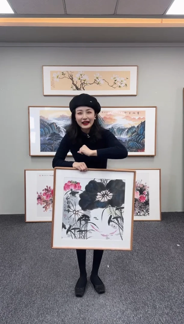 国画和气满堂60*60