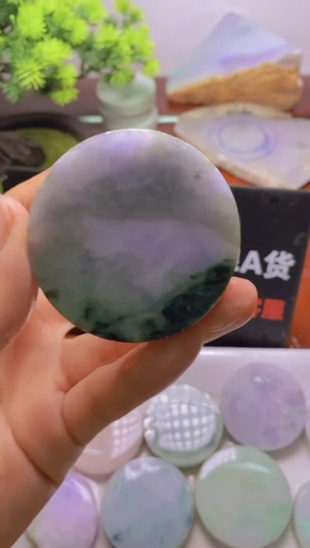 翡翠未镶嵌颈饰缅甸翡翠A货784