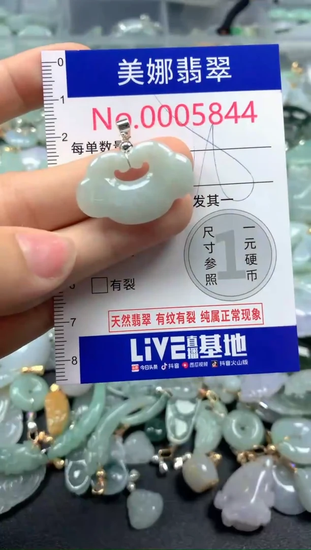 颈饰未镶嵌翡翠5844