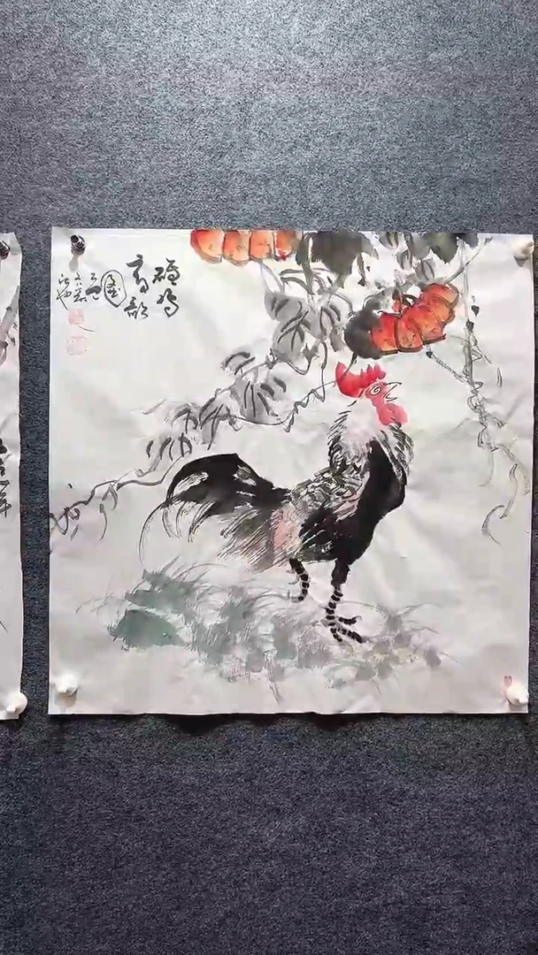 国画齐焱/国画/花鸟