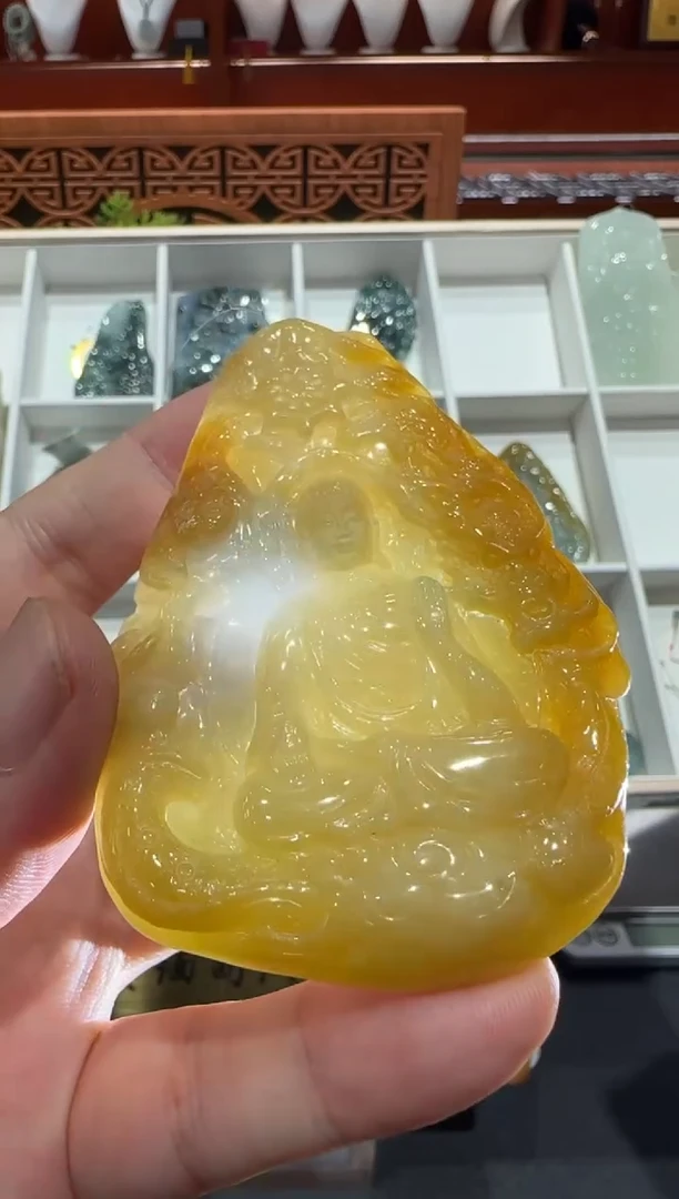 未镶嵌挂件翡翠A货翡翠多样性孤品