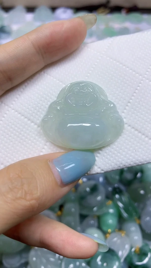 翡翠未镶嵌颈饰天然翡翠A货