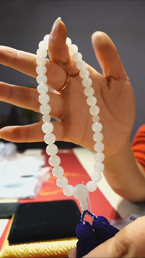 【闪购商品】金属老玛瑙手持一串17321