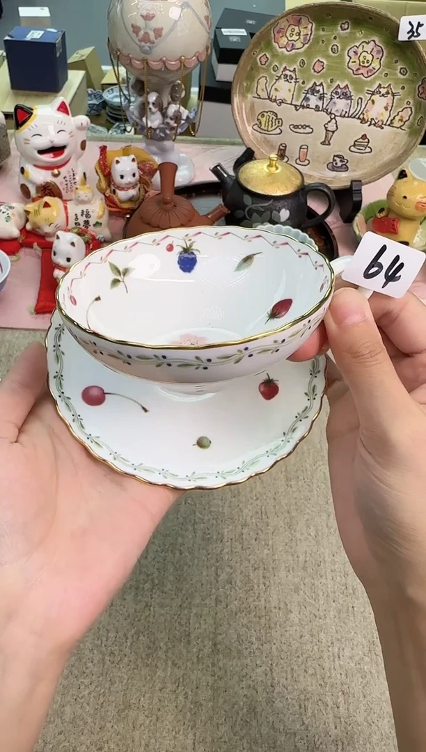 瓷片辰辰的瓷器好看到爆