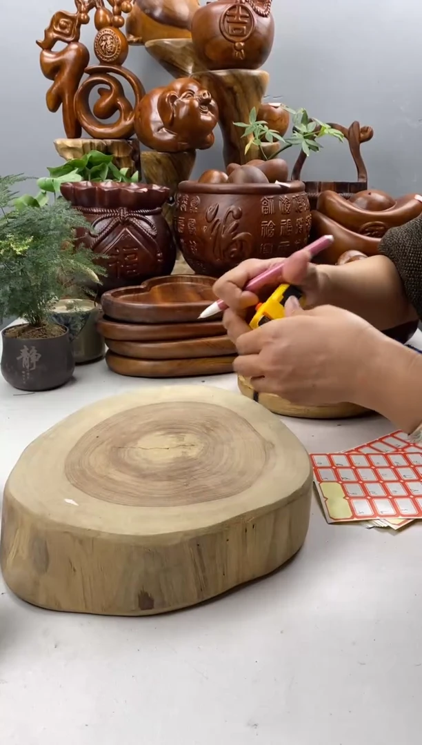 香樟木A3微瑕木墩墩/尺寸