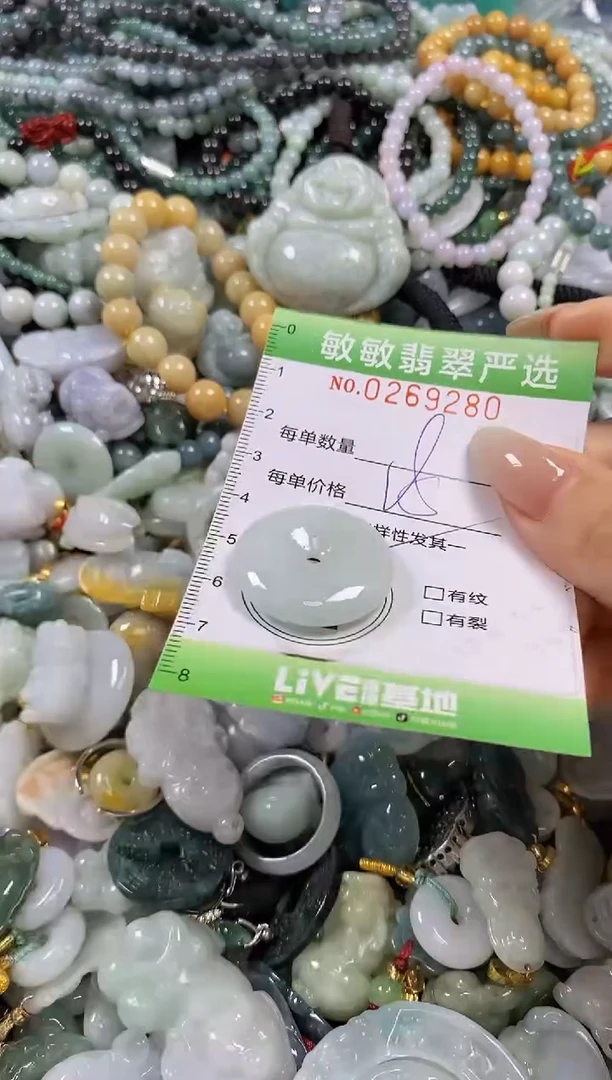 翡翠未镶嵌颈饰闪购0269280多样性发其一