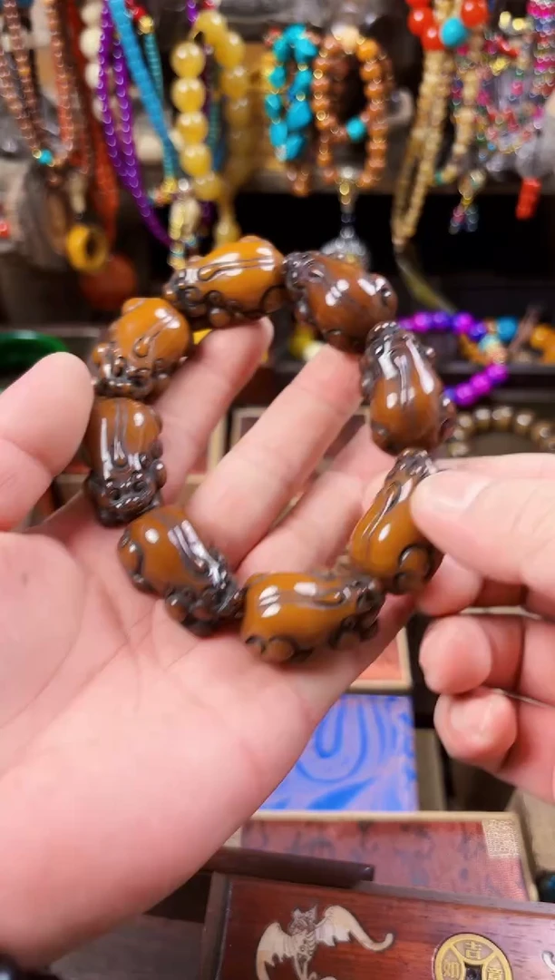 未镶嵌蜜蜡耳饰--------------------