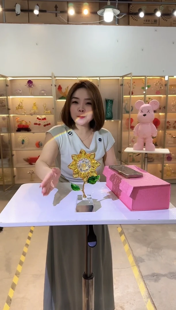 琉璃手工艺品优选花瓶花器L-早40