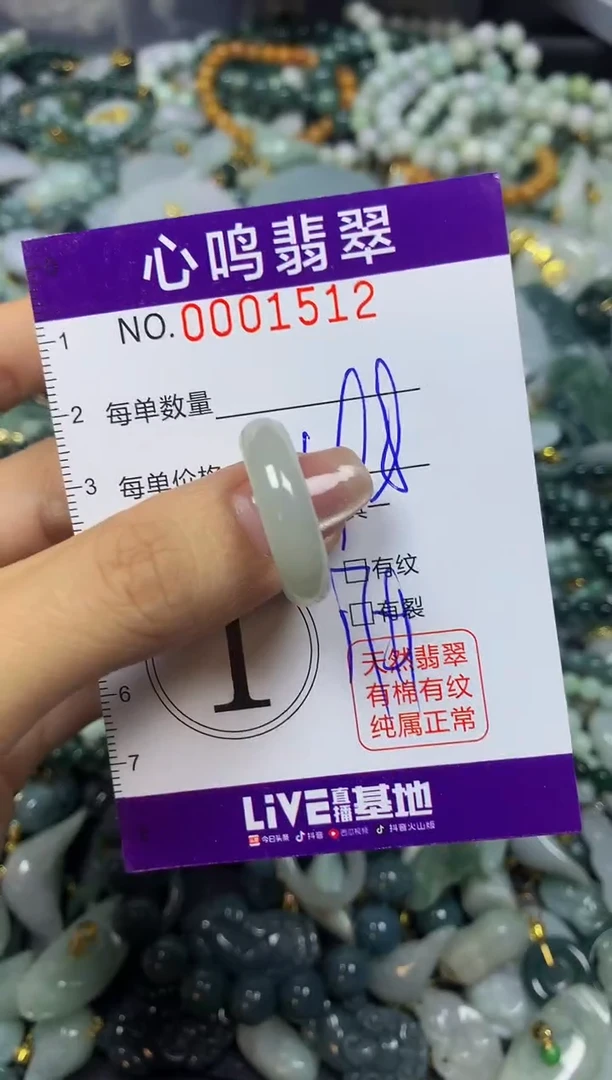 翡翠未镶嵌颈饰闪购001512