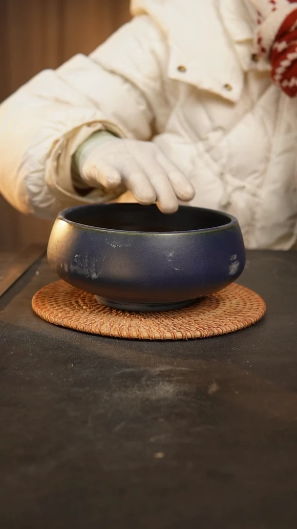 【闪购商品】瓷片泥泥手工花盆