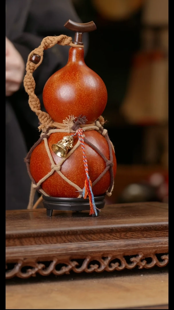 264号精品天然大漆酒葫芦一物一拍~