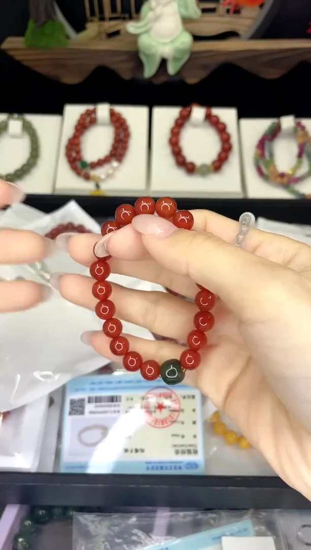 【闪购商品】玛瑙/玉髓手链合金玛瑙手链